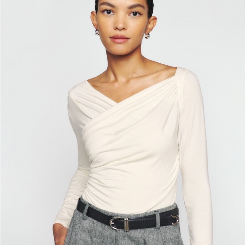 Reformation Laredo Knit Top XL